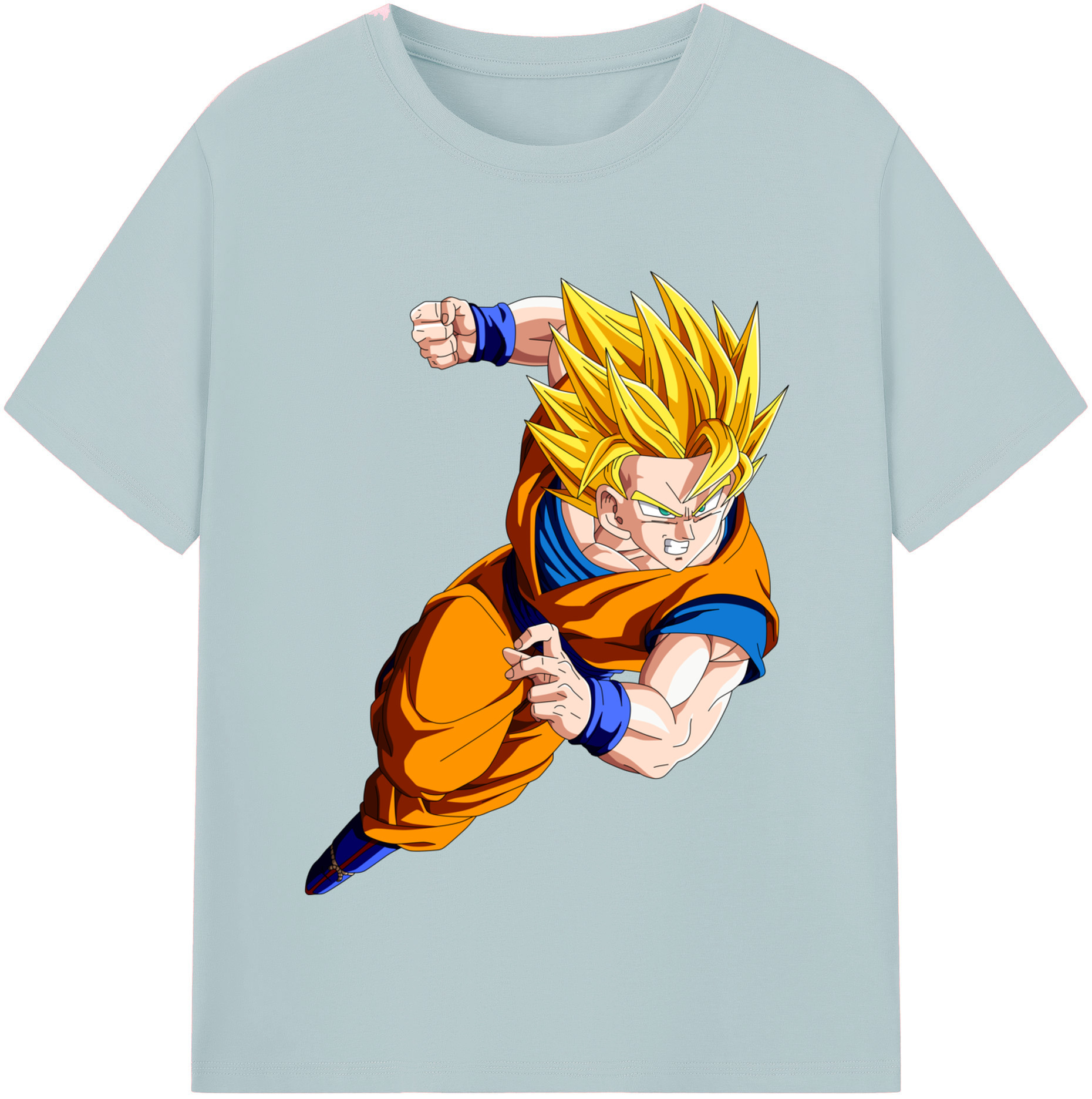 （画像用） ドラゴンボール 孫悟空（そん ごくう）Son Goku カカロット DRAGON BALL Kakarotto 綿100％半袖Tシャツ（フロントプリント）